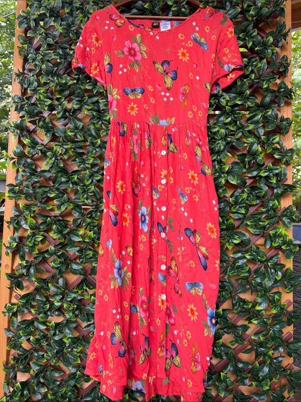 90’s Bila Boho Butterfly Dress